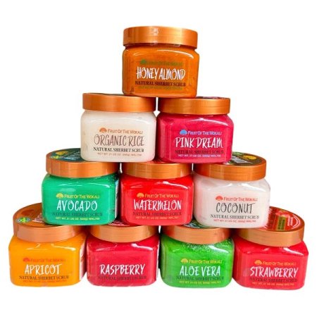 مقشر الجسم natural sherbet scrub