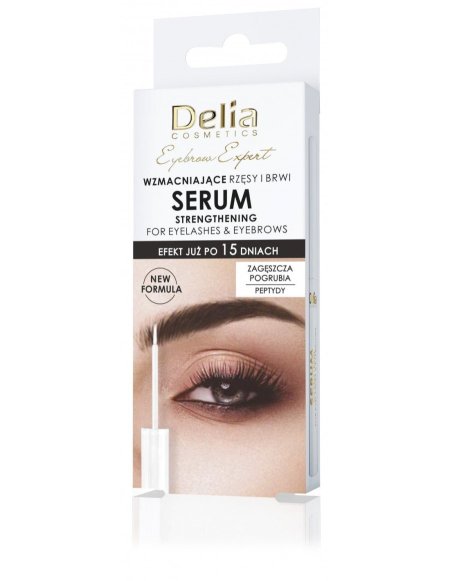 سيروم الحواجب و الرموش من ديليا Delia Eyebrow Expert Strengthening Serum for Eyelashes & Eyebrows