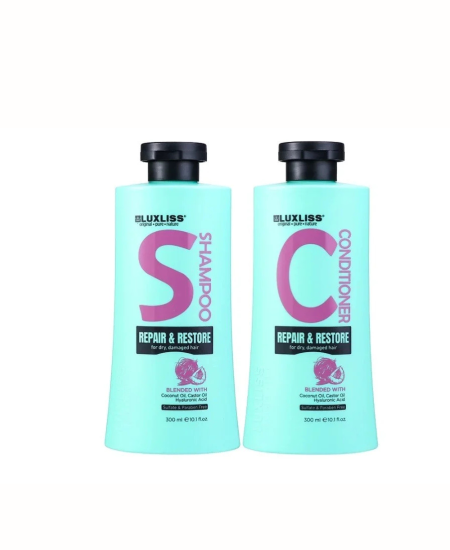 ازرق ( الشعر الجاف و التالف)