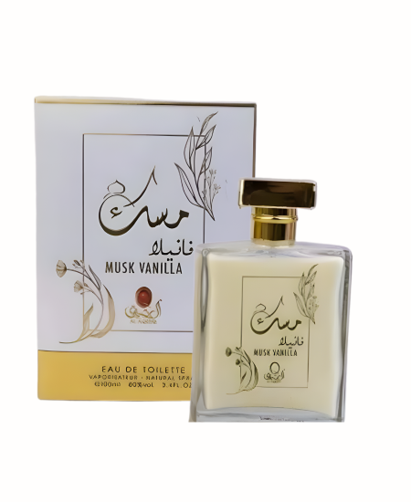 عطر سبراي مسك فانيلا من العقيق، بحجم 100 مل