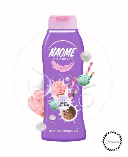 ايس كريم وحليب