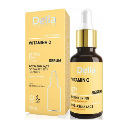 ديليا سيروم فيتامين سي لتفتيح البشرة نهاري ليلي من ديليا حجم 30 مل