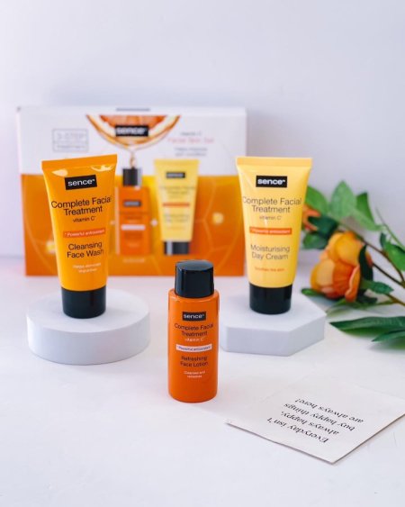 سيت للعناية المتكاملة للبشرة سينس SENCE مجموعة الفيتامين c