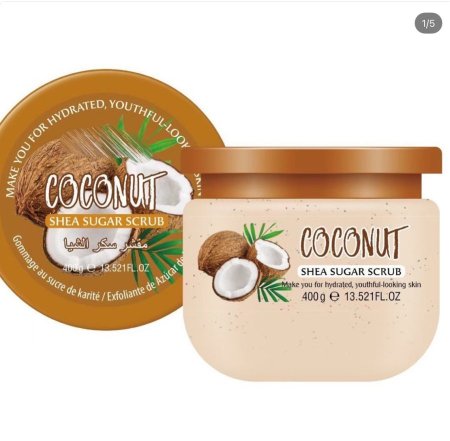 مقشر بحبيبات السكر من CQK