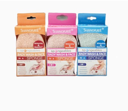 إسفنجة حمام مع صابونة